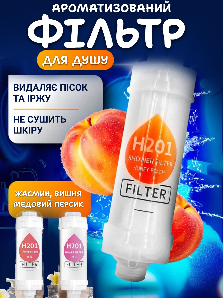 Ароматизований фільтр для душу